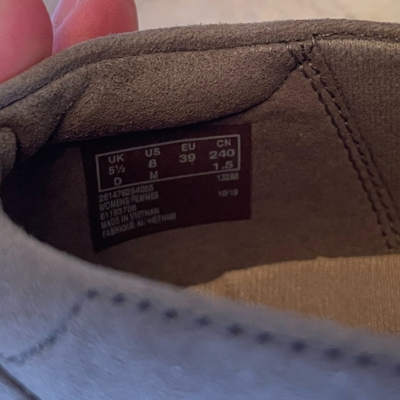 Collection by Clarks Women's Sharon Bay Shoes sz 8 - Sage - Picture 7 of 8